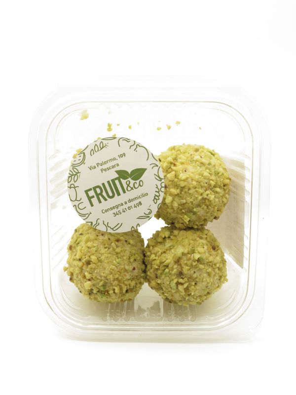 POLPETTE DI RICOTTA E PISTACCHIO