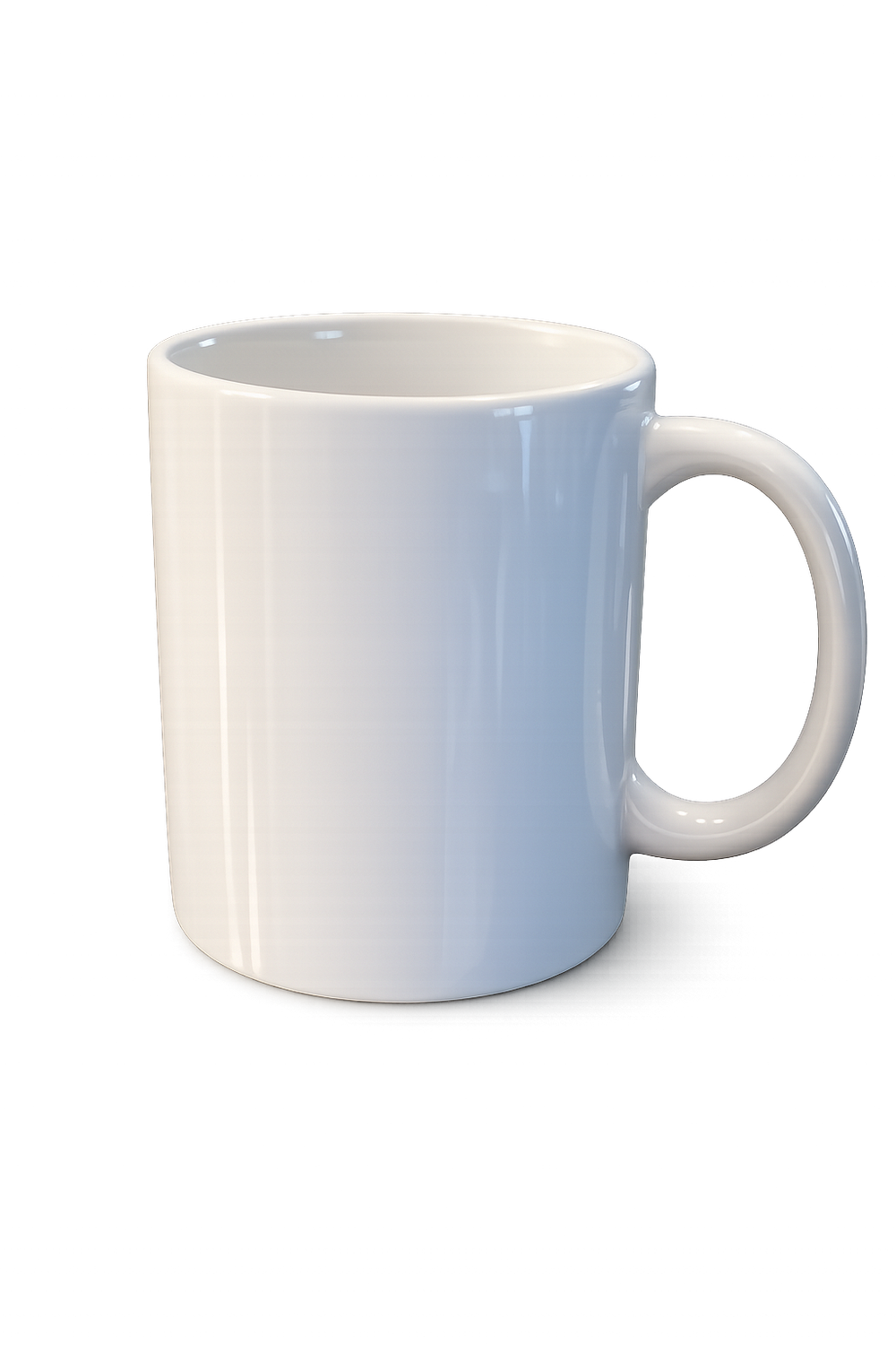 mug blanc