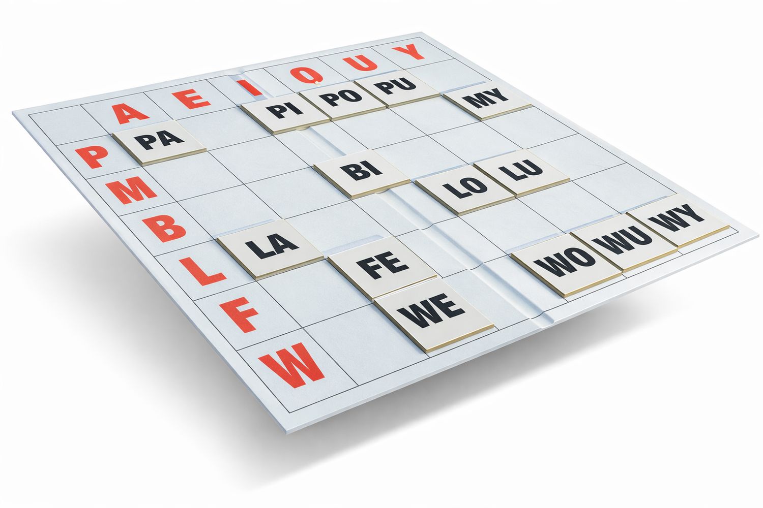 Rozwój Komunikacji - Sylaby, Kształty, Kolory 1