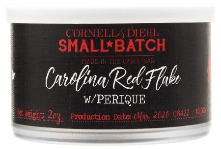 CAROLINA RED FLAKE W/ PERIQUE, Attribute: TIN, Size: 2OZ