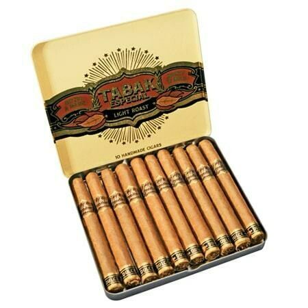 TABAK LIGHT CAFECITA TIN, Attribute: DUL, Size: TIN