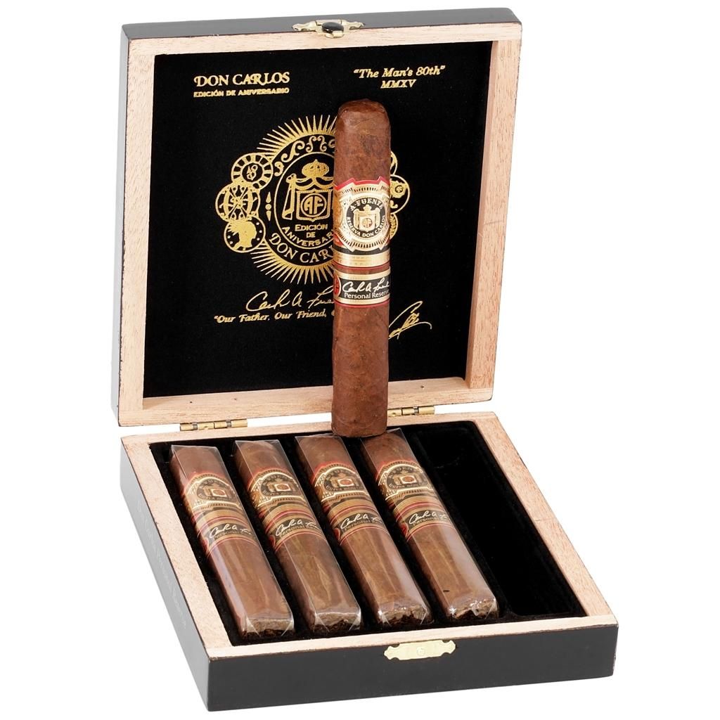 FUENTE DON CARLOS PERSONAL RESERVE 80TH 5 PACK