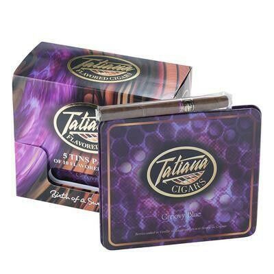 TATIANA GROOVY BLUE TIN LARGE, Attribute: LRG, Size: TIN