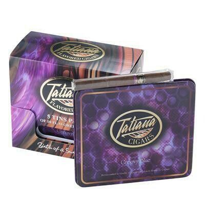 TATIANA GROOVY BLUE TIN LARGE, Attribute: LRG, Size: TIN
