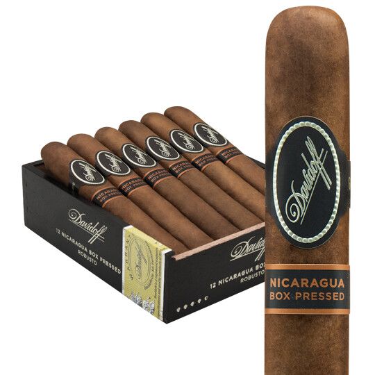 DAVIDOFF NICARAGUA BOX PRESSED ROBUSTO, Attribute: ROBU, Size: 12CT