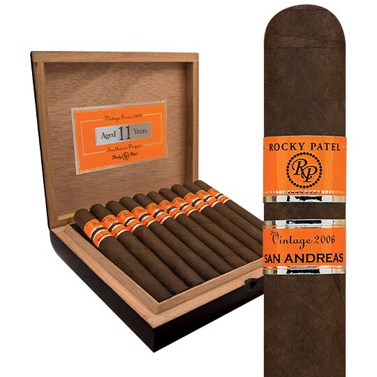 ROCKY PATEL 2006 SAN ANDREAS SIXTY, Attribute: 6X60, Size: 20CT