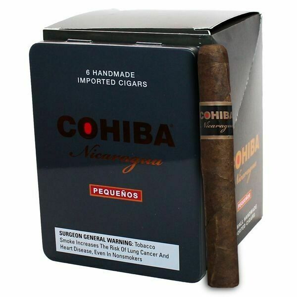 COHIBA NICARUAGUA PEQUENOS, Attribute: TIN, Size: NIC