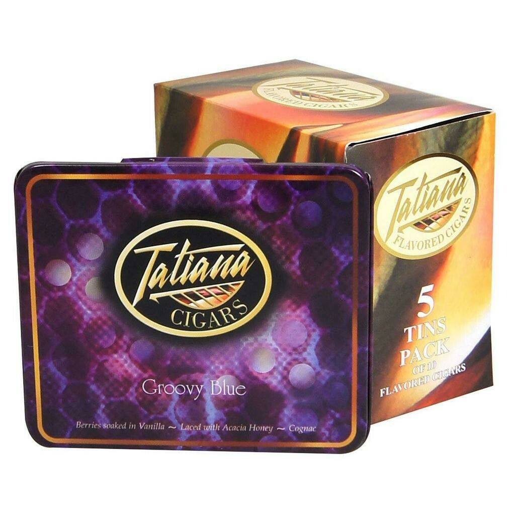 TATIANA GROOVY BLUE TIN SMALL, Attribute: SM, Size: TIN