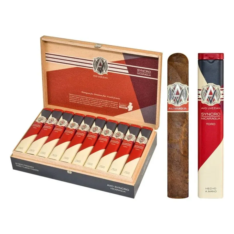 AVO SYNCRO NICARAGUA TORO TUBO BOX