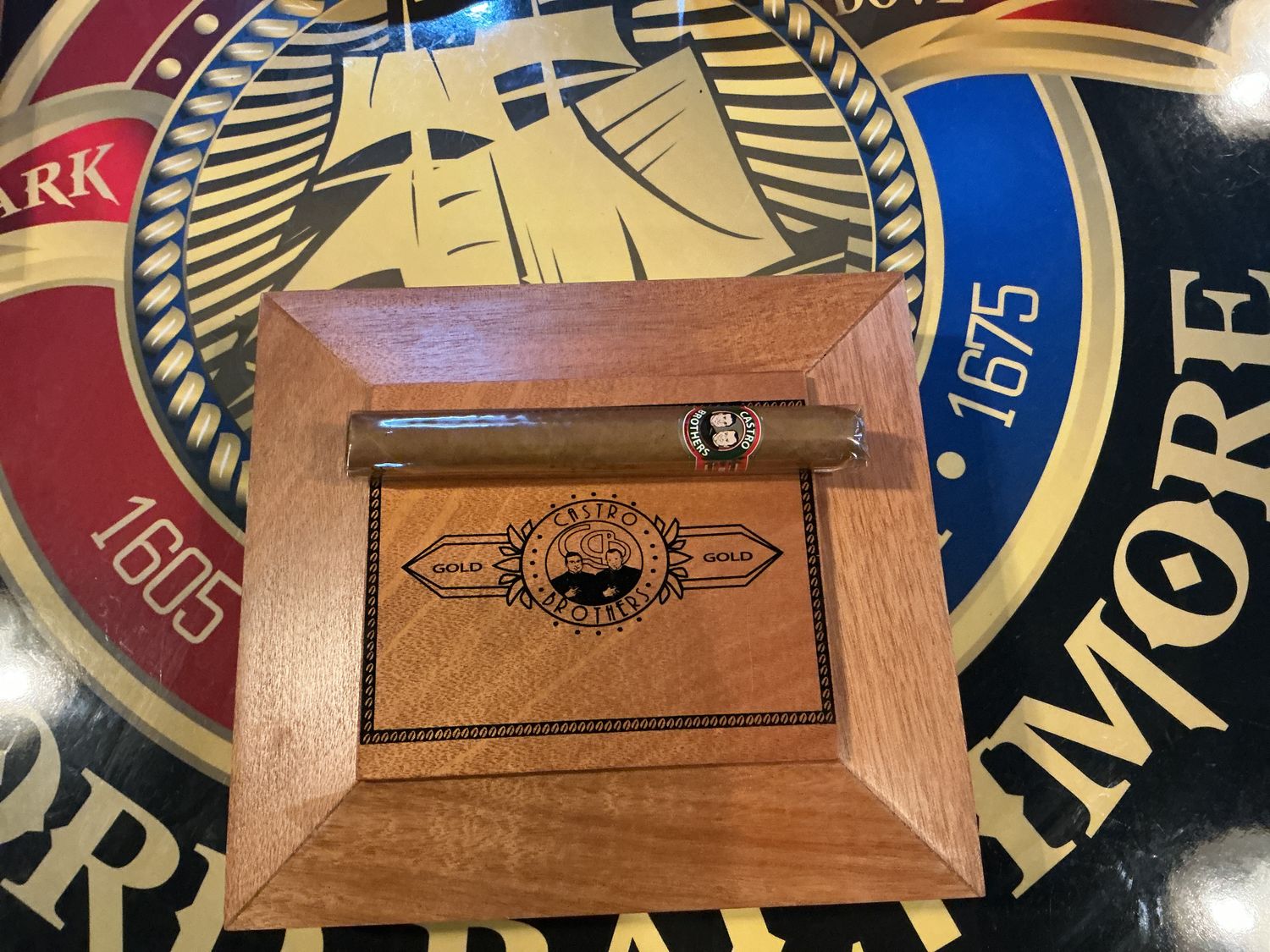 CASTRO BROTHERS GOLD TORO BOX