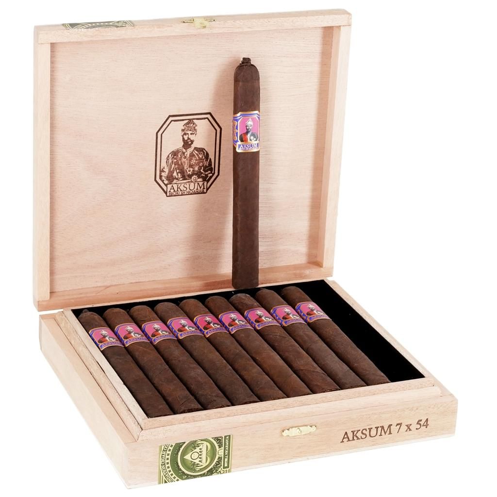AKSUM MADURO DOUBLE CORONA BOX