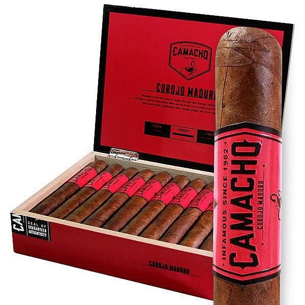 CAMACHO COROJO ROBUSTO MADURO BOX