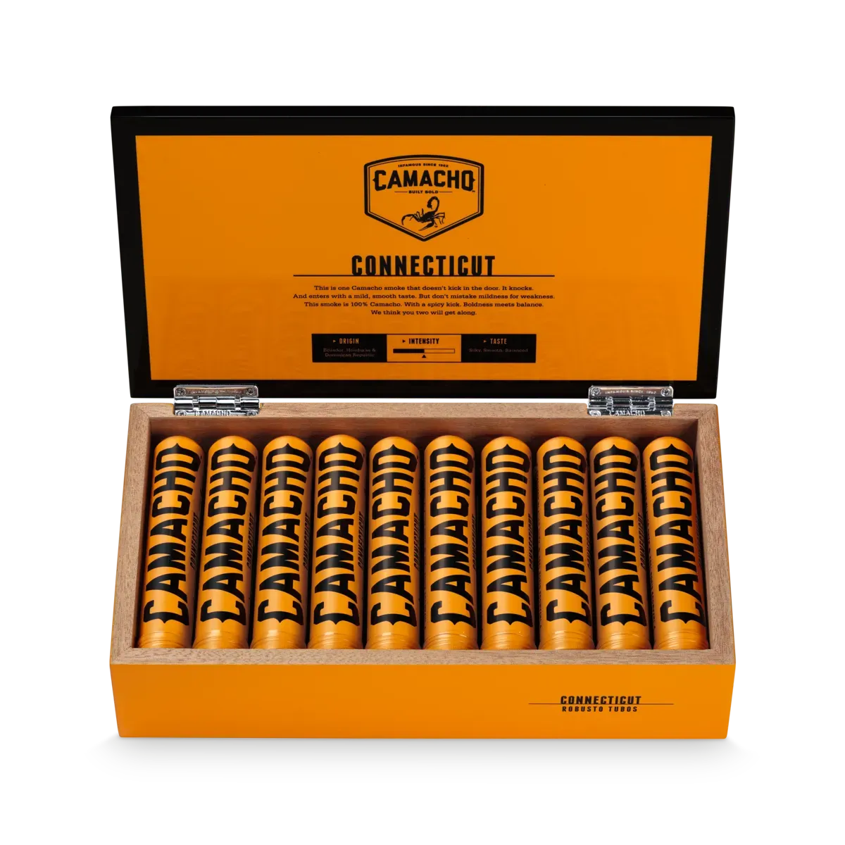 CAMACHO CONNECTICUT ROBUSTO BOX