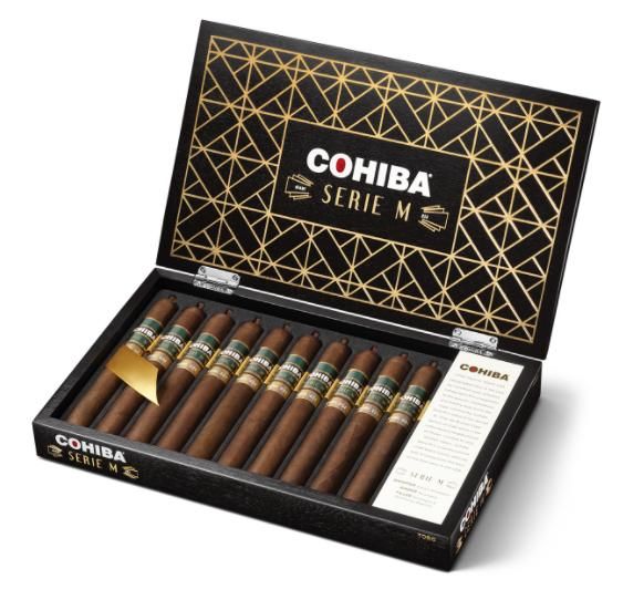 COHIBA SERIES M CORONA GORDA BOX