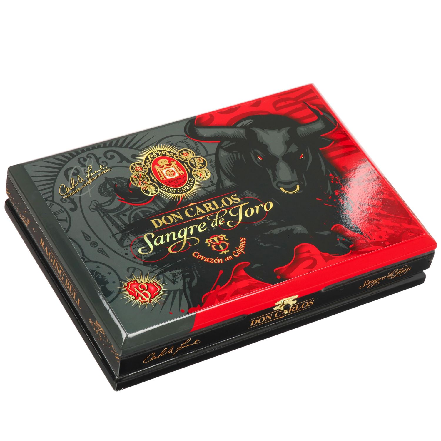 DON CARLOS SANGRE DE TORO RAGING BULL BOX