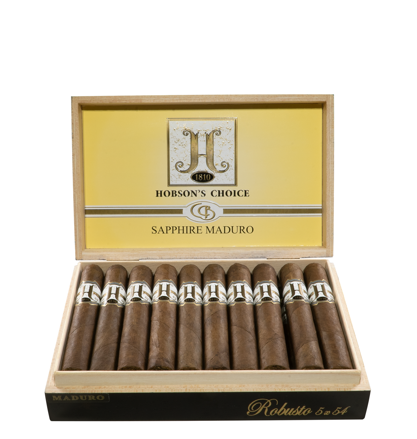 HOBSON'S CHOICE SAPPHIRE ROBUSTO MADURO BOX