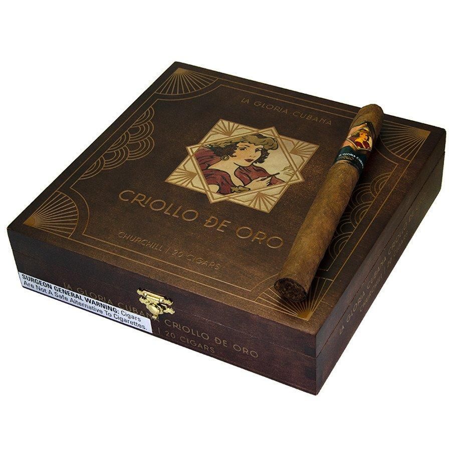 LA GLORIA CRIOLLO DE ORO CHURCHILL BOX