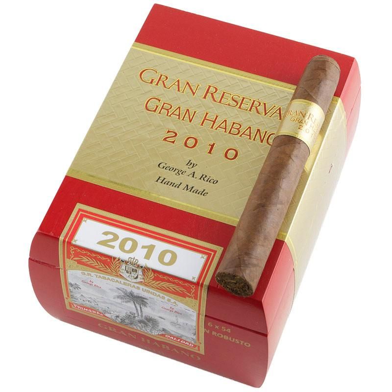 GRAN HABANO RESERVA 2010 GRAN ROBUSTO BOX