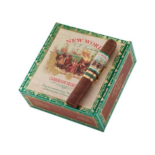 NEW WORLD CAMEROON DOUBLE ROBUSTO BOX