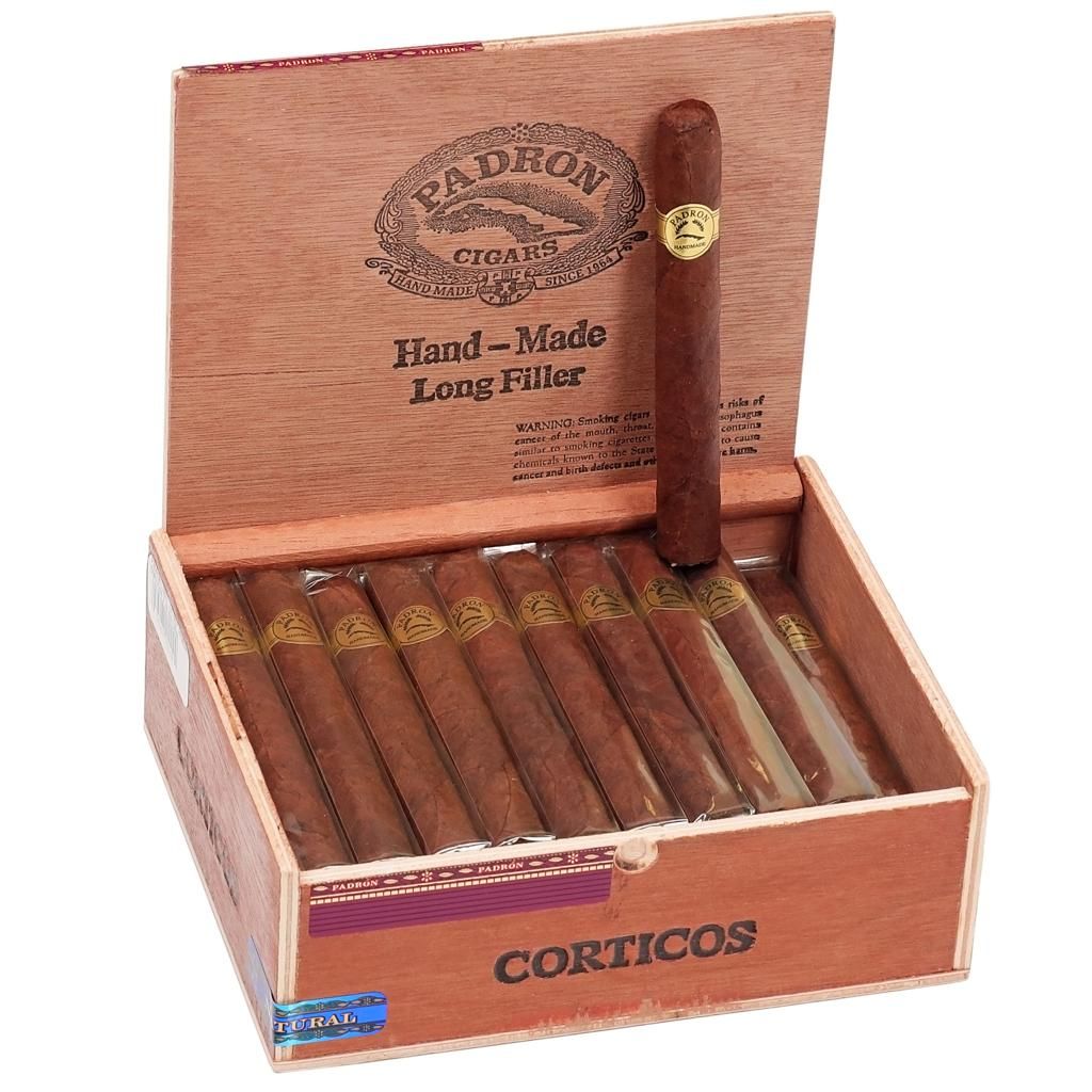 PADRON CORTICOS NATURAL BOX