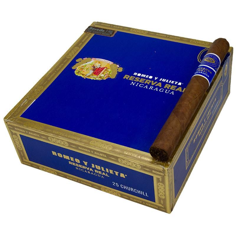 R&amp;J RESERVE REAL NICARAGUAN CHURHILL BOX