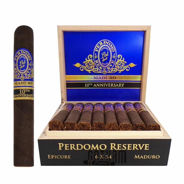 PERDOMO RESERVE 10TH ANNIVERSARY MADURO EPICURE BOX