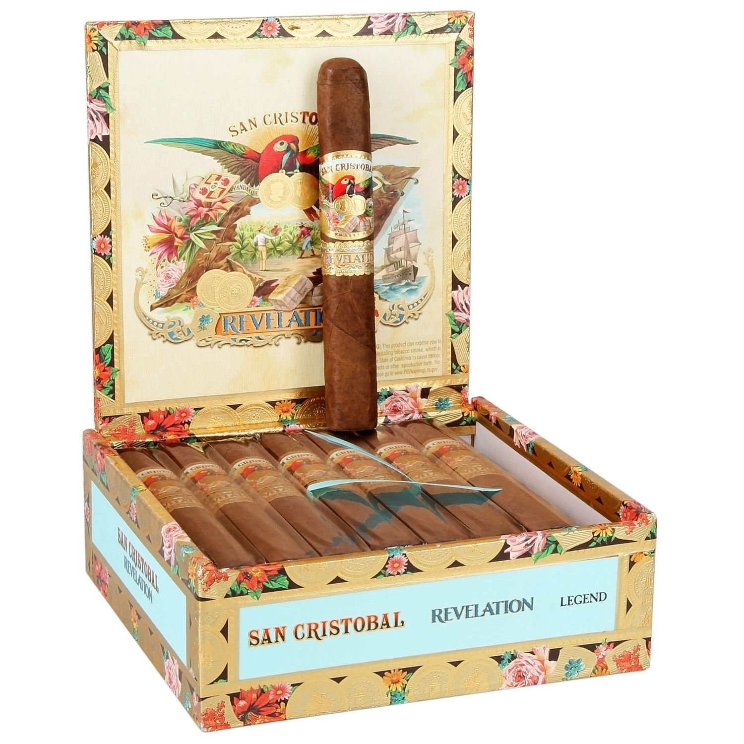 SAN CRISTOBAL REVELATION LEGEND BOX