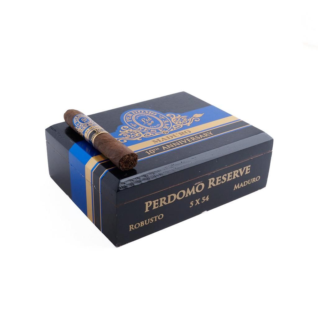 PERDOMO RESERVE 10TH ANNIVERSARY MADURO ROBUSTO BOX