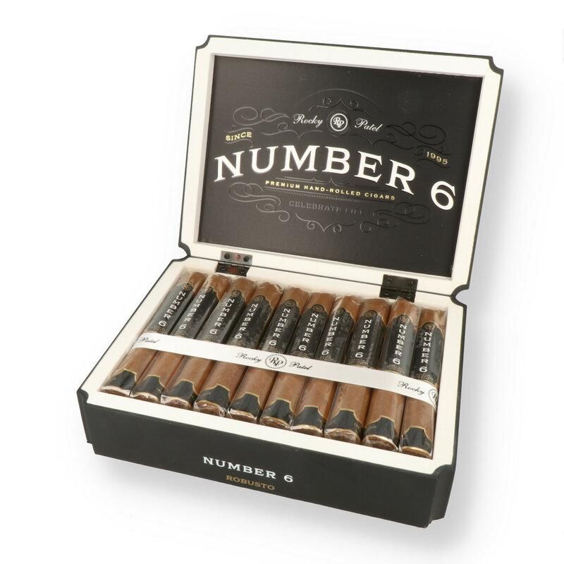 ROCKY PATEL NUMBER 6 ROBUSTO BOX