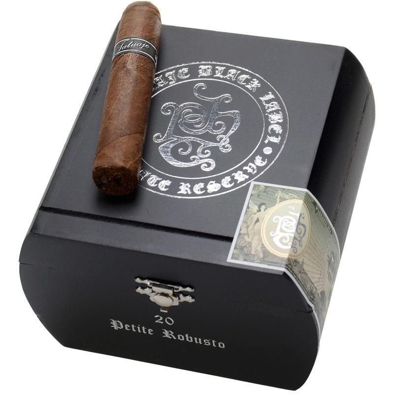 TATUAJE BLACK PETITE ROBUSTO BOX