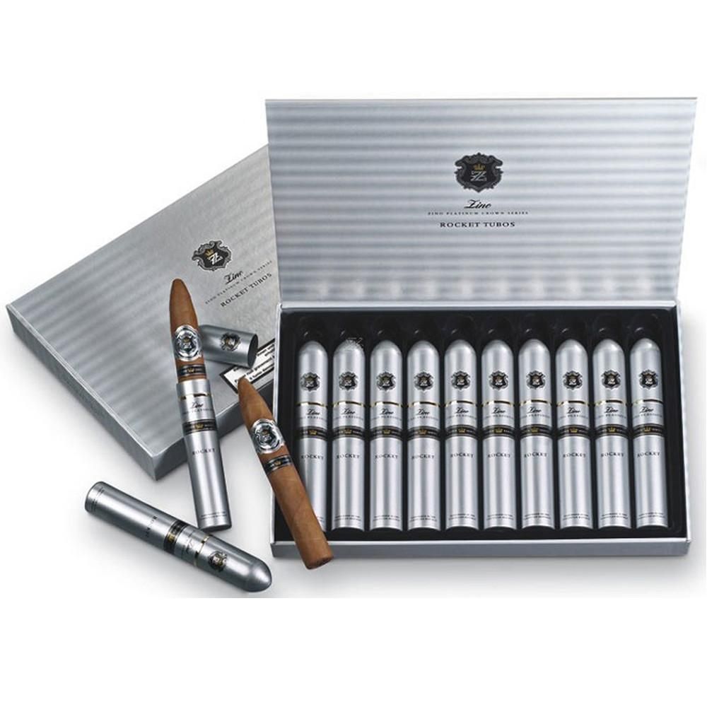 ZINO PLATINUM CROWN ROCKET TUBO BOX