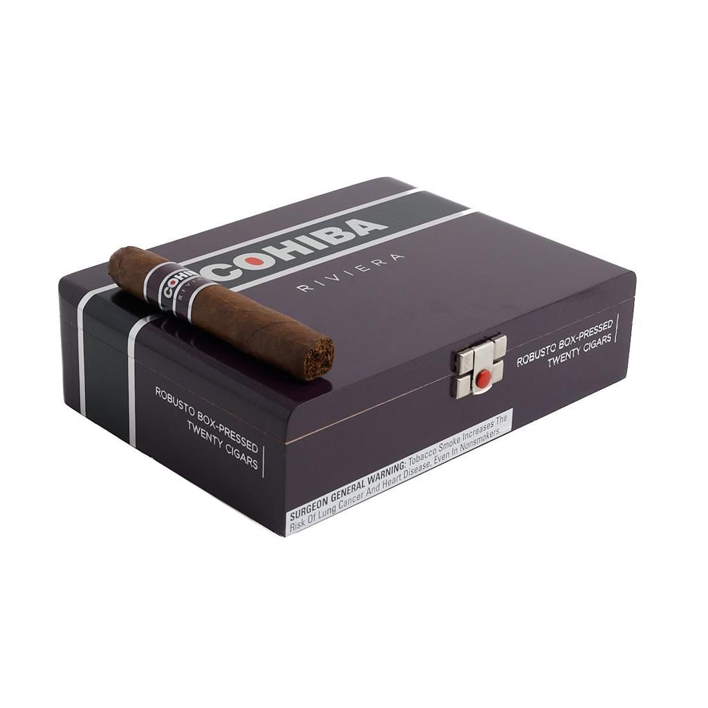 COHIBA RIVIERA ROBUSTO BOX