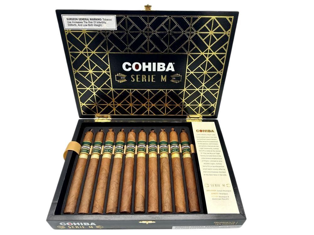 COHIBA SERIES M PROMINENTE BOX