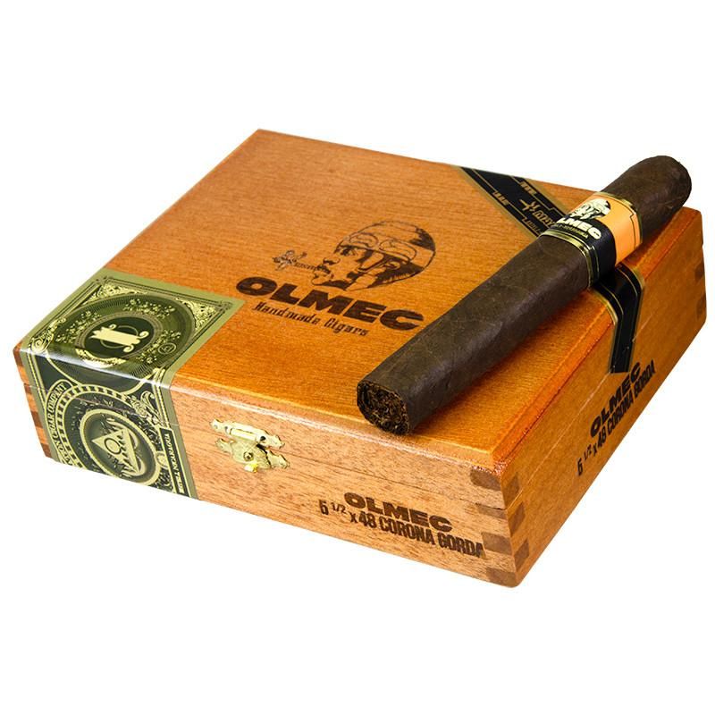 OLMEC MADURO CORONA GORDA BOX