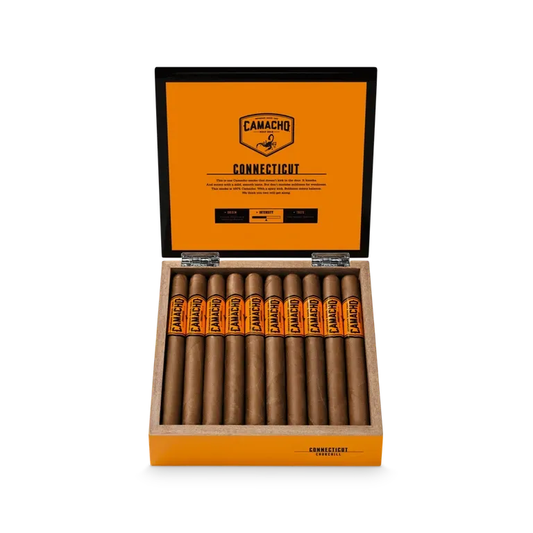 CAMACHO CONNECTICUT CHURCHILL BOX