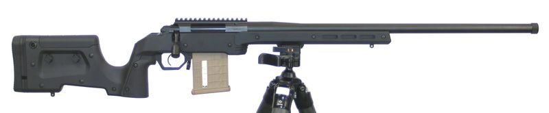 READY TO SHIP!  Pilot Mountain Arms Precision Rifle, Aero Solus action in MDT XRS Chassis, 6.5 Creedmoor