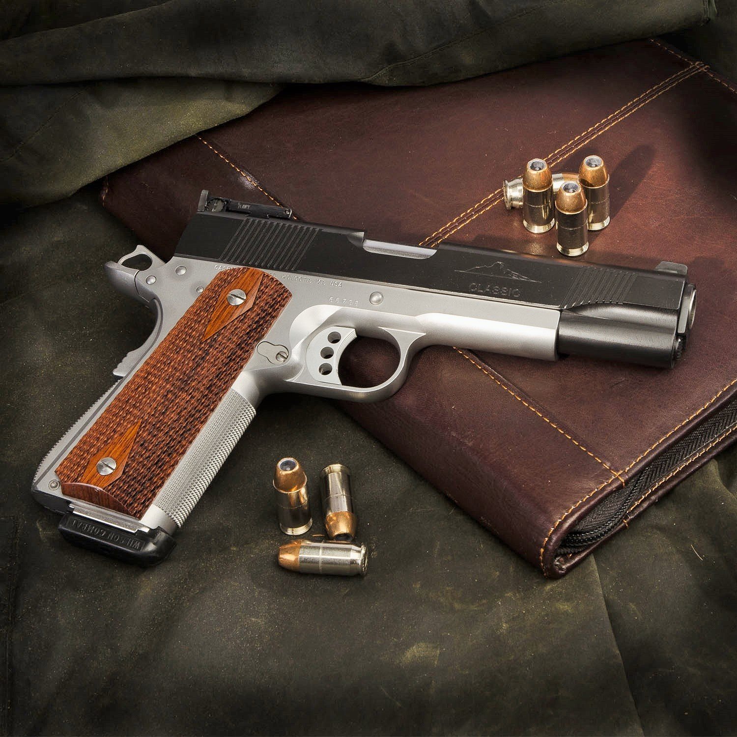 Pilot Mountain Arms Classic Model 5”, .45 Cal 1911 Pistol W/ 2 Tone