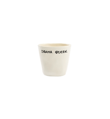 Drama Queen espresso cup