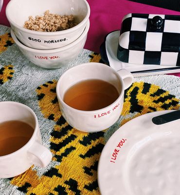 I Love You Cappuccino Mug