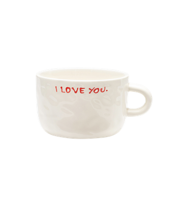 I Love You Cappuccino Mug