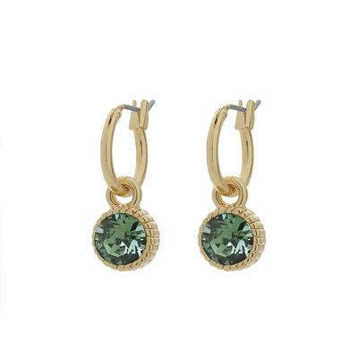 Glowing Stripe Hoops