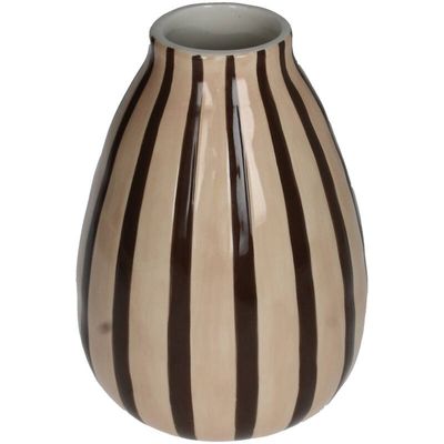 Vaas met strepen Dolomiet Br