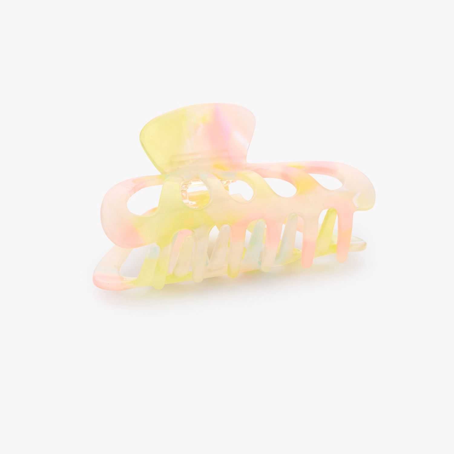 Haarklem M, Kleur: Fluo Geel/Orange