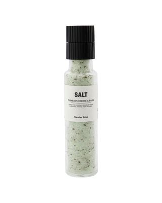 Salt, Parmesan cheese &amp; basil