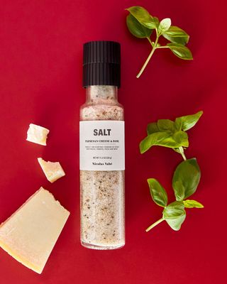 Salt, Parmesan cheese &amp; basil