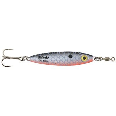 Bink’s Jigging Spoon 3/8oz - Grey Back Orange Belly