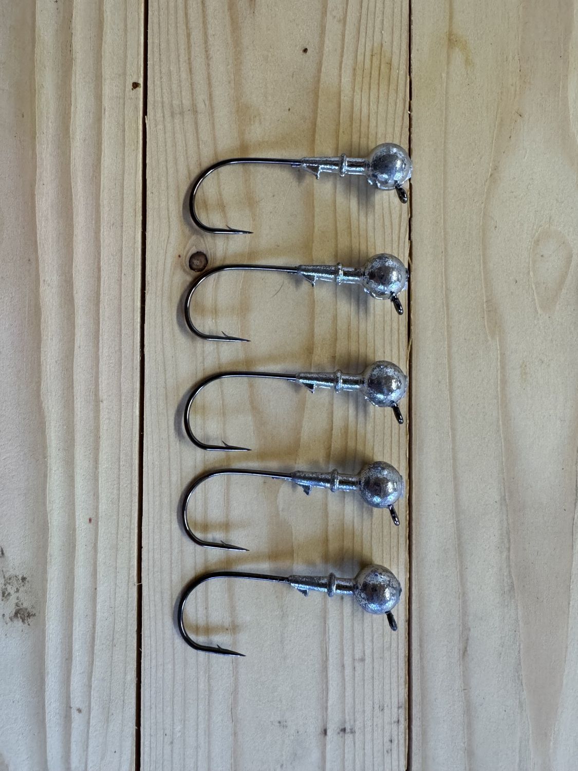 Silver Jig Heads