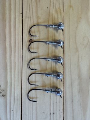 Silver Jig Heads