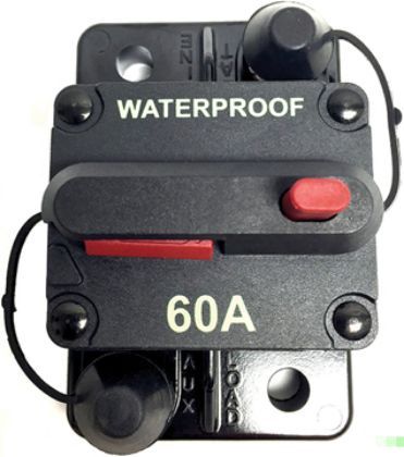 Surface Mount Waterproof Circuit Breaker, 60AMP
