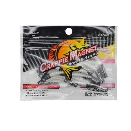 Crappie Magnet Body Pack 15pc | Gunmetal